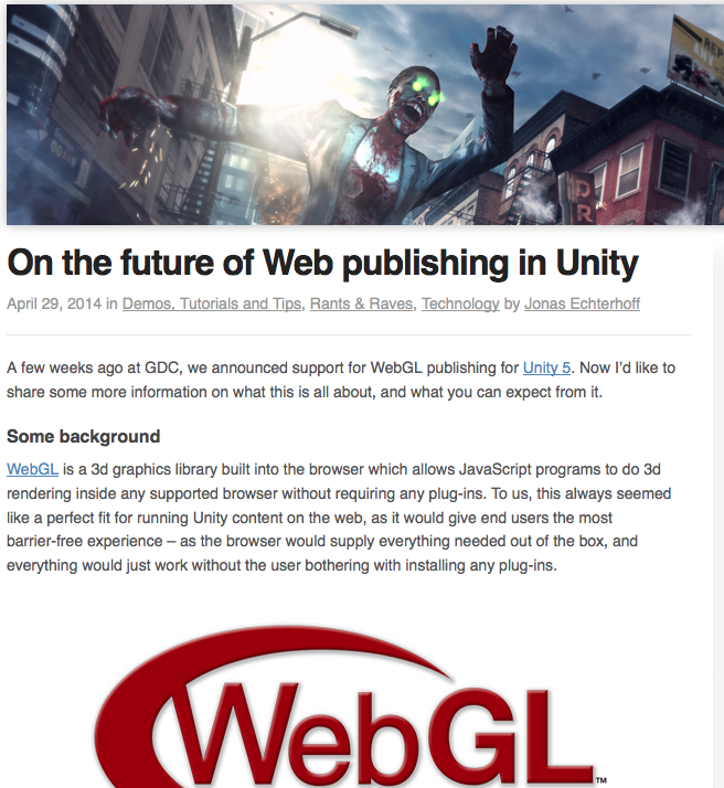 Noticias WebGL